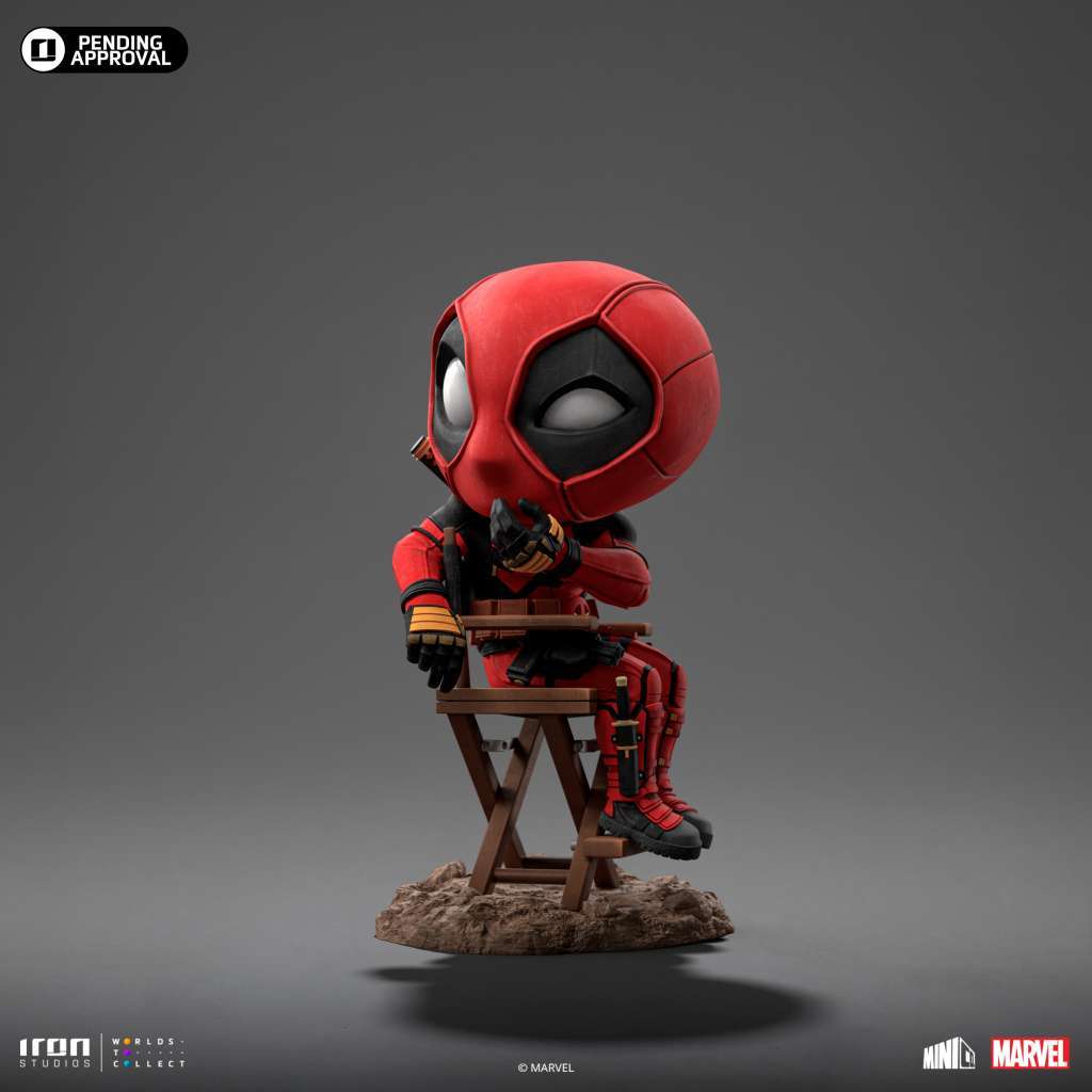 MARVEL: DEADPOOL & WOLVERINE - MINICO FIGURE - DEADPOOL - STATUA 14CM - Immagine 3