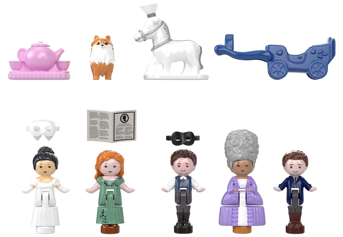 JMF02 - POLLY POCKET - COFANETTO BRIDGERTON - MINI FIGURE - Immagine 3