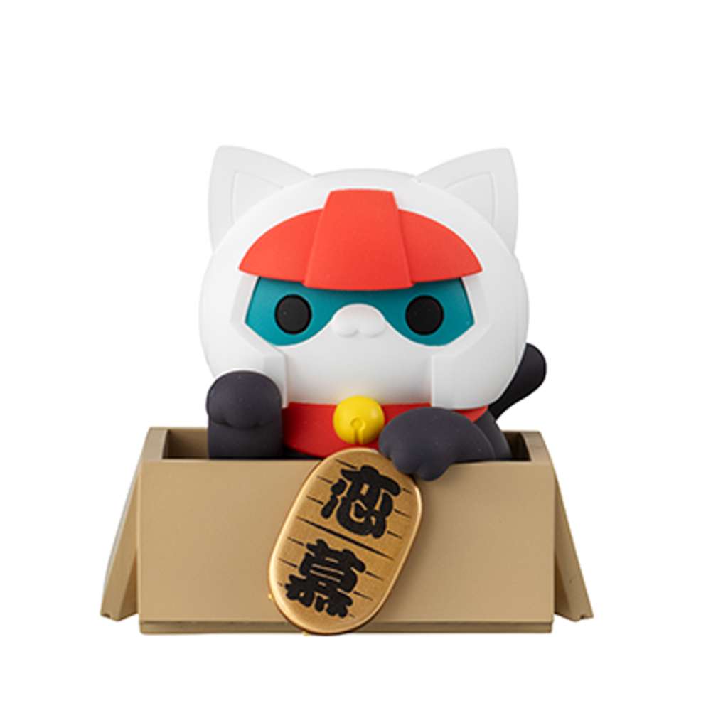 110811 - MOBILE SUIT GUNDAM - MEGA CAT PROJECT BLIND BOX (6PZ) COMPLETE SERIES - NYANDAM GUNDAM - Immagine 4