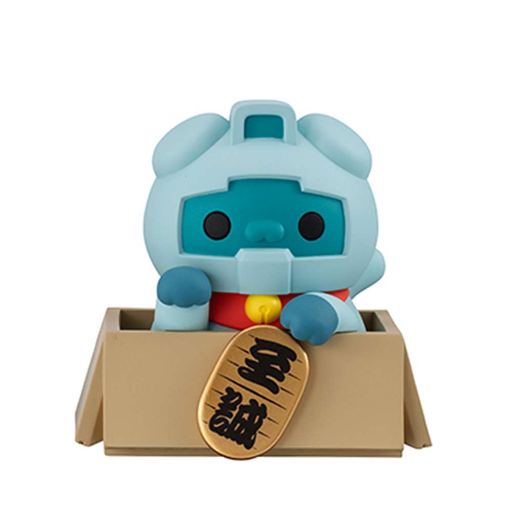 110811 - MOBILE SUIT GUNDAM - MEGA CAT PROJECT BLIND BOX (6PZ) COMPLETE SERIES - NYANDAM GUNDAM - Immagine 5