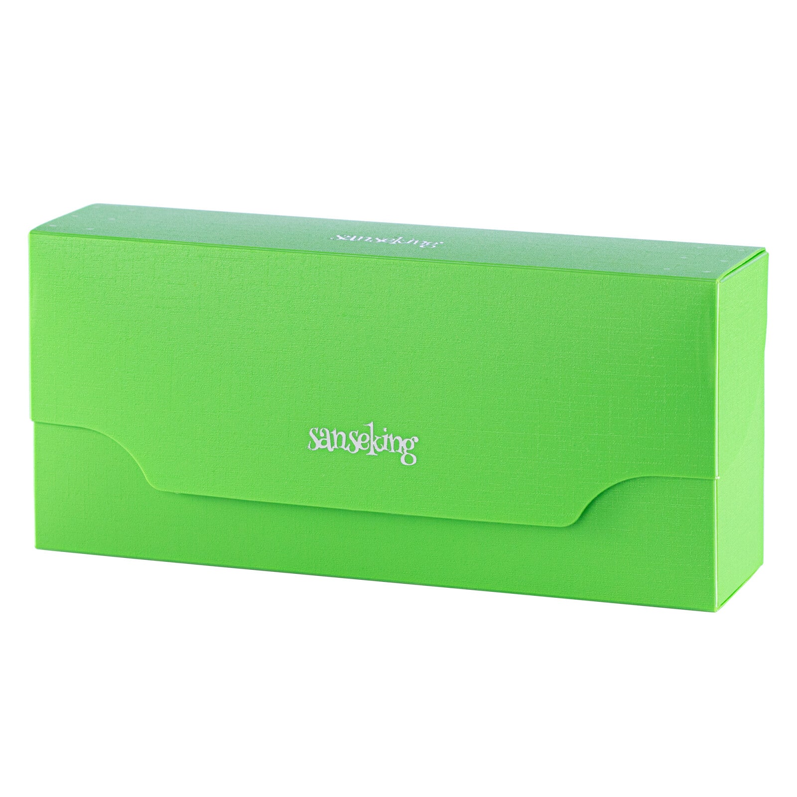 SANSEKING - PLASTIC DECK BOX (240+ CARDS) - GREEN - Immagine 5