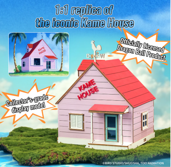 DRAGONBALL - KAME HOUSE - WOODEN SCENE - Immagine 4