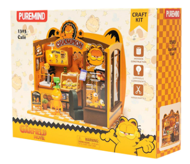 GARFIELD - CAFE' - WOODEN SCENE - Immagine 7