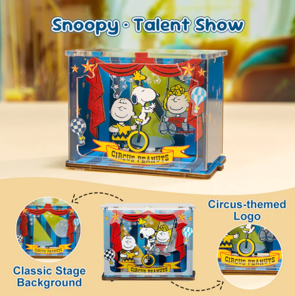 SNOOPY - DIY MINI SCENE - TALENT SHOW - Immagine 4