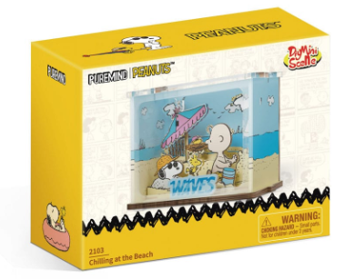 SNOOPY - DIY MINI SCENE - CHILLING AT THE BEACH - Immagine 5