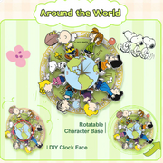 SNOOPY - INTERACTIVE MAGNET - AROUND THE WORLD - Immagine 2