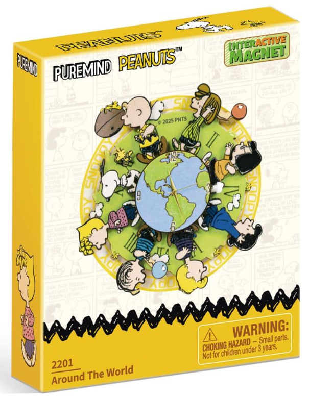 SNOOPY - INTERACTIVE MAGNET - AROUND THE WORLD - Immagine 6