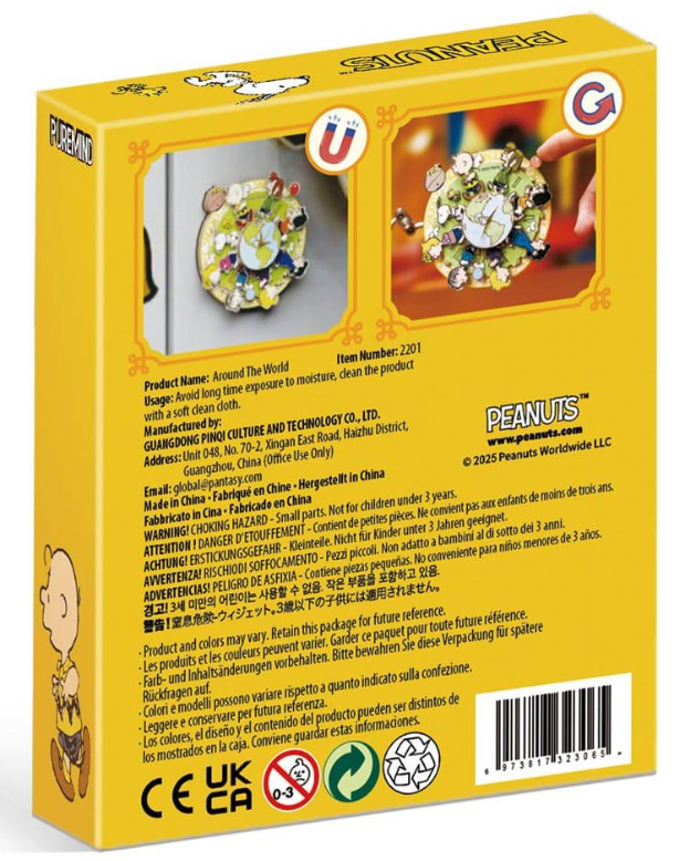 SNOOPY - INTERACTIVE MAGNET - AROUND THE WORLD - Immagine 7