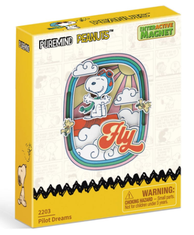 SNOOPY - INTERACTIVE MAGNET - PILOT DREAMS - Immagine 5