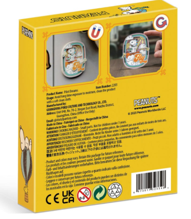 SNOOPY - INTERACTIVE MAGNET - PILOT DREAMS - Immagine 6