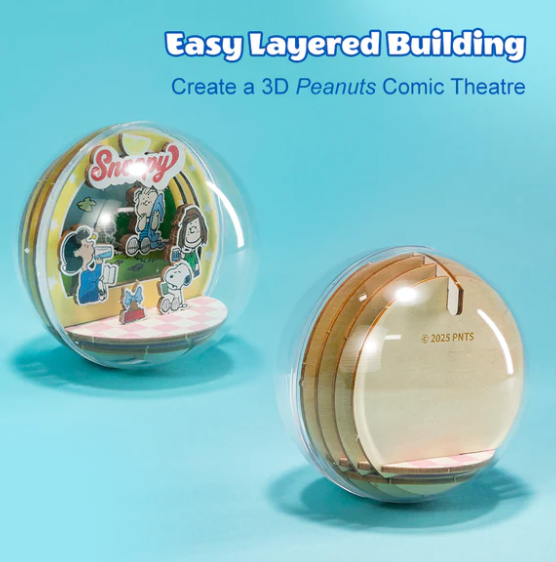SNOOPY - GLOBE WOODEN THEATER - COOL POOL - Immagine 6