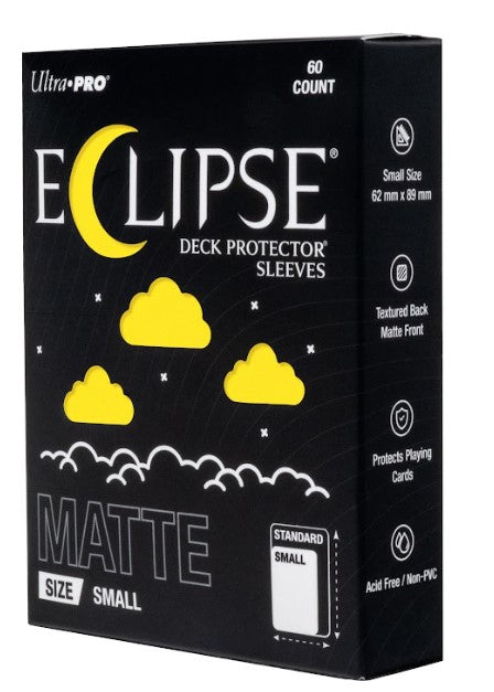 16697 - 60 ECLIPSE DECK PROTECTOR SLEEVES - SMALL - MATTE - LEMON YELLOW - Immagine 2