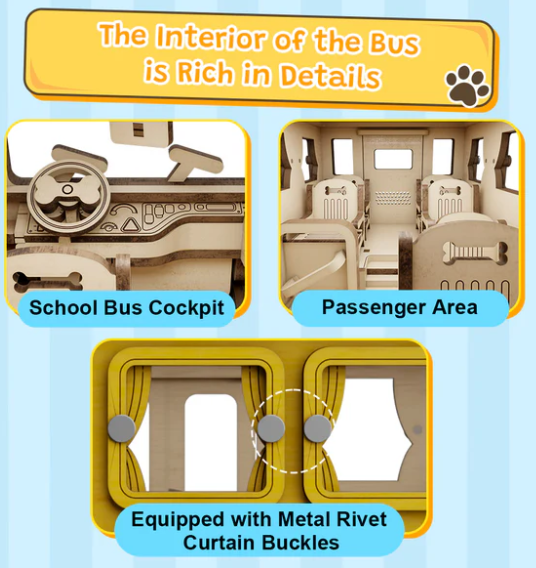 SNOOPY - SCHOOL BUS - Immagine 3