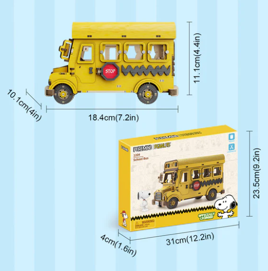 SNOOPY - SCHOOL BUS - Immagine 5
