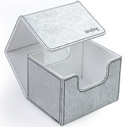 SANSEKING - TYVEK HORIZONTAL DECK BOX (130+ CARDS) - SILVER - Immagine 2