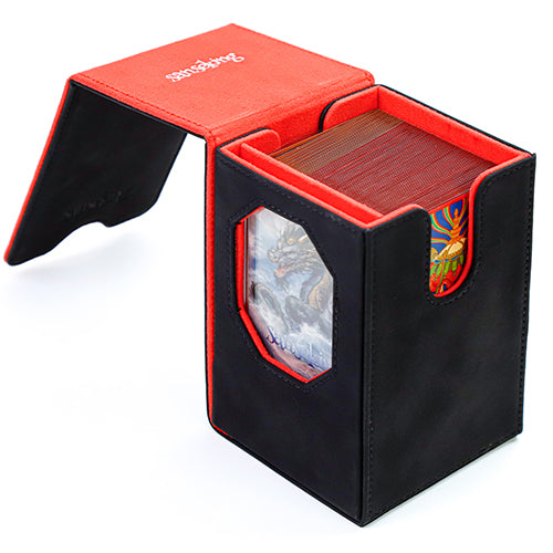 SANSEKING - DECK BOX (240+ CARDS) - ZUO BO GUI SERIES - BLACK - Immagine 4