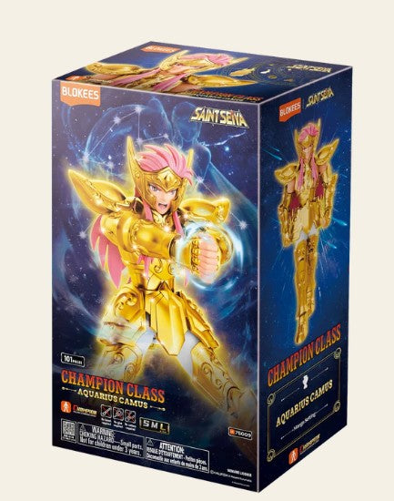 SAINT SEIYA - CHAMPION CLASS AQUARIUS CAMUS 08 - MODEL KIT - Immagine 3