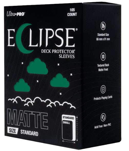 16685 - 105 ECLIPSE DECK PROTECTOR SLEEVES - STANDARD - MATTE - FOREST GREEN - Immagine 2