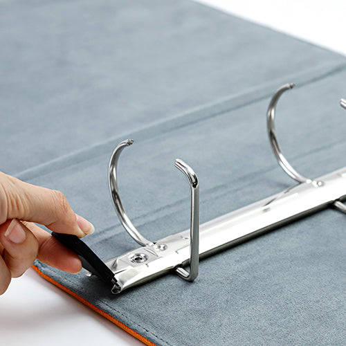 SANSEKING - 9-POCKET RING BINDER - ORANGE - Immagine 2