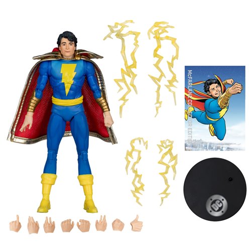 DC MCFARLANE COLLECTOR EDITION - FREDDY FREEMAN (CAPTAIN MARVEL JR.) - ACTION FIGURE 18CM - Immagine 3
