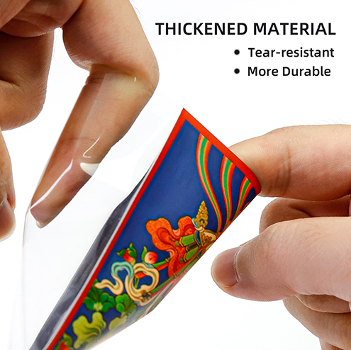 SANSEKING - 85 ART SLEEVES - THE AUSPICIOUS EIGHT TREASURES UMBRELLA - 67X92 - Immagine 3