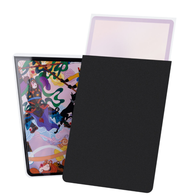 SANSEKING - 70 DUAL ROUNDED SLEEVES - STANDARD SIZE - BLACK - Immagine 4