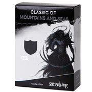SANSEKING - 100 TOURNAMENT SLEEVES - LANLING KING SERIES - STANDARD SIZE - TAIJI BLACK - Immagine 2