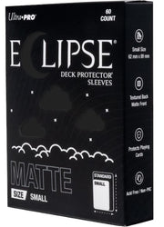 16690 - 60 ECLIPSE DECK PROTECTOR SLEEVES - SMALL - MATTE - JET BLACK - Immagine 2