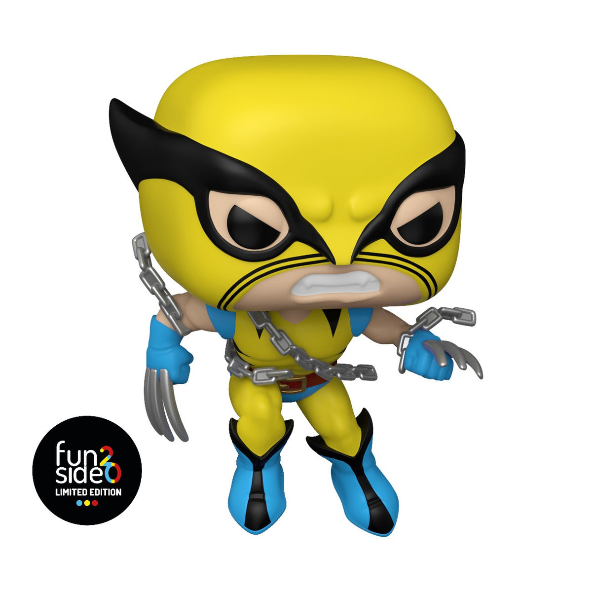 MARVEL: WOLVERINE IN THE INCREDIBLE HULK - POP FUNKO COMIC COVERS VINYL FIGURE 24 WOLVERINE 9CM FUNSIDE20 EXCL - Immagine 3