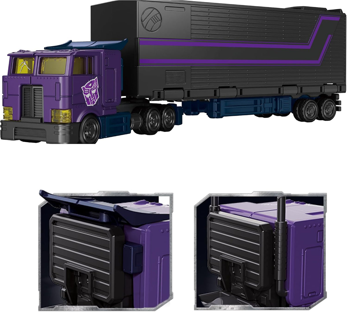 TRANSFORMERS - WHEELS TRANSFORMERS CT02 - SHATTERED GLASS OPTIMUS PRIME - MODEL KIT - Immagine 3