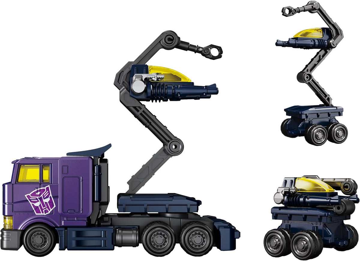 TRANSFORMERS - WHEELS TRANSFORMERS CT02 - SHATTERED GLASS OPTIMUS PRIME - MODEL KIT - Immagine 5