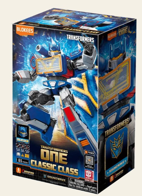 TRANSFORMERS - CLASSIC CLASS 17 SOUNDWAVE (MOVIE 8) - MODEL KIT - Immagine 5