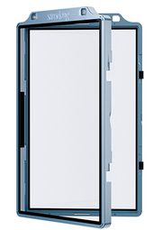 SANSEKING - BGS GRADED CARD SLAB PROTECTOR - 130PT - ANTI-UV - CLICK OPENING - ICE BLUE - Immagine 2