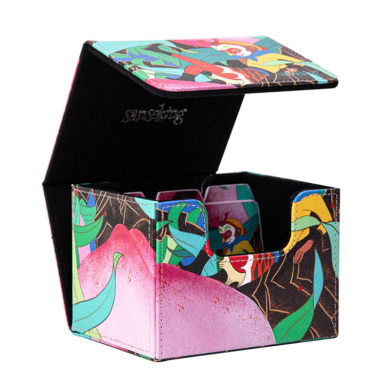 SANSEKING - DECK BOX (130+ CARDS) - JOURNEY TO THE WEST SERIES - MONKEY STEALS CELESTIAL PEACHES - Immagine 2