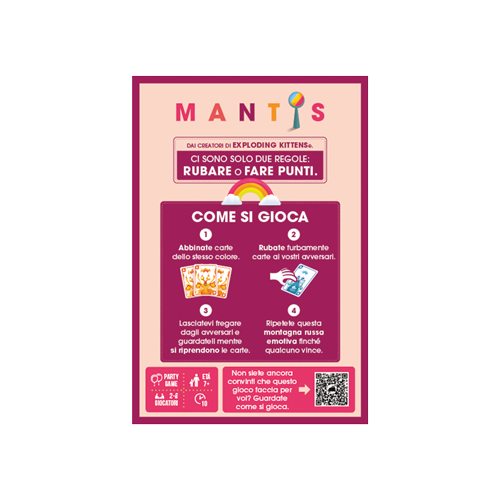 MANTIS 2.0 - NUOVA EDIZIONE - Immagine 2
