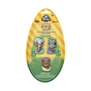 JURASSIC PARK - POP FUNKO POCKET EGG VINYL FIGURE 3-PACK - DINOS - Immagine 2