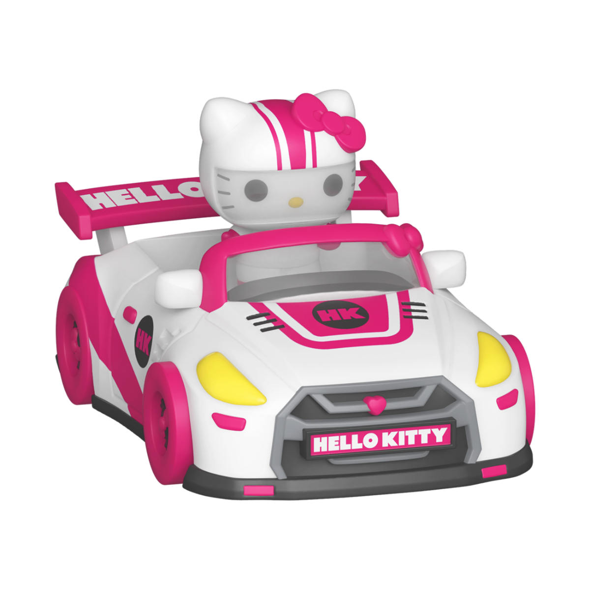 90111 - SANRIO - POP FUNKO BITTY RIDE VINYL FIGURE - HELLO KITTY IN RACECAR - Immagine 2