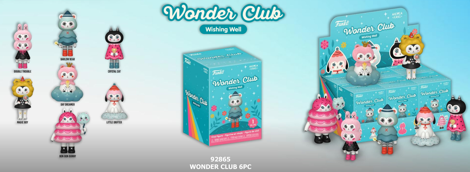 WONDER CLUB: WISHING WELL - FUNKO PREMIUM BLIND BOX - 6PZ DISPLAY REGULAR 10CM - Immagine 4