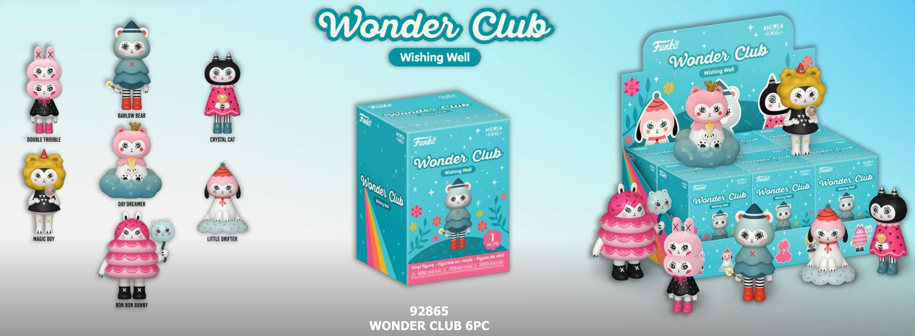 WONDER CLUB: WISHING WELL - FUNKO PREMIUM BLIND BOX - 6PZ DISPLAY REGULAR 10CM - Immagine 4