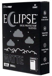 16699 - 60 ECLIPSE DECK PROTECTOR SLEEVES - SMALL - MATTE - SMOKE GREY - Immagine 2