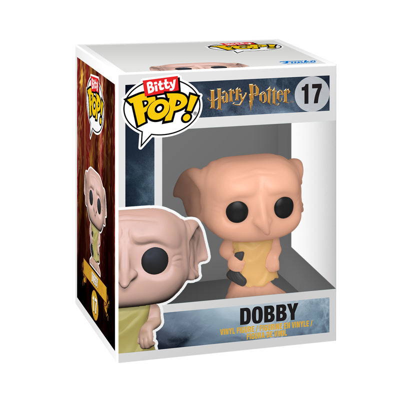 HARRY POTTER - POP FUNKO BITTY 2-PACK VINYL FIGURE - HAGRID & DOBBY 2CM - Immagine 3