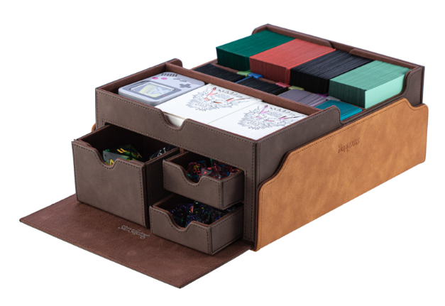 SANSEKING - BOARD GAME TREASURE CHEST - MOCHA BROWN - Immagine 2
