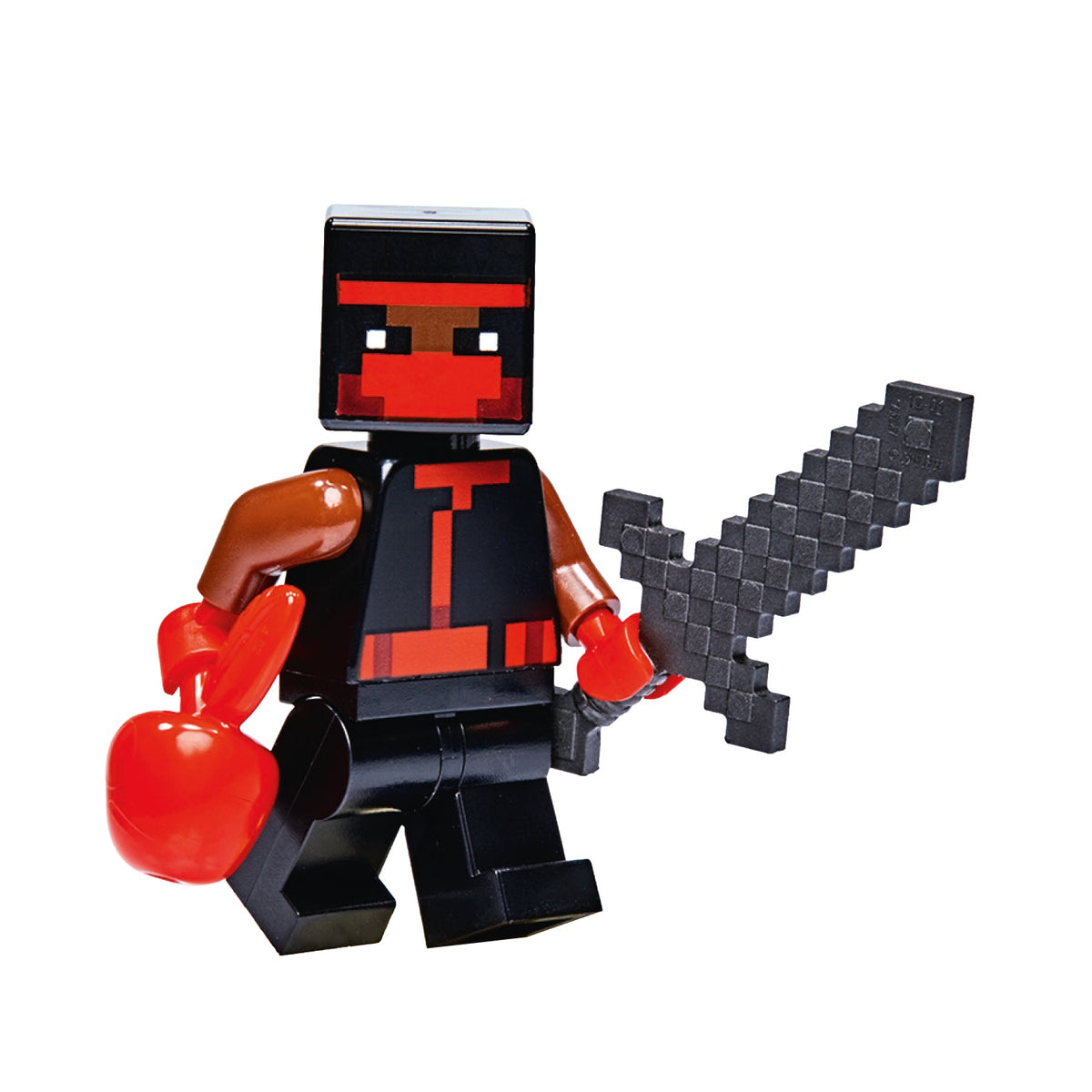LEGO MINECRAFT PLUS N.17 - NINJA + ZOMBIE & TNT + LIMITED CARD LE15 STEVE AND EFE - Immagine 4