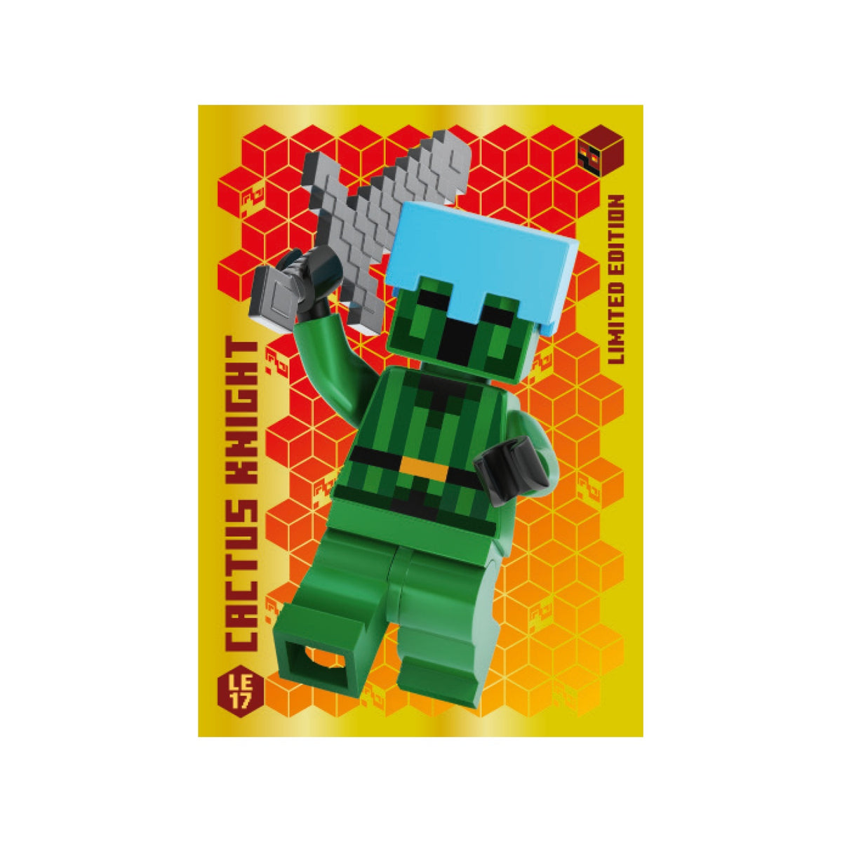 LEGO MINECRAFT PLUS N.18 - RAGNO + COSTRUTTORE + LIMITED CARD LE17 CACTUS KNIGHT - Immagine 6