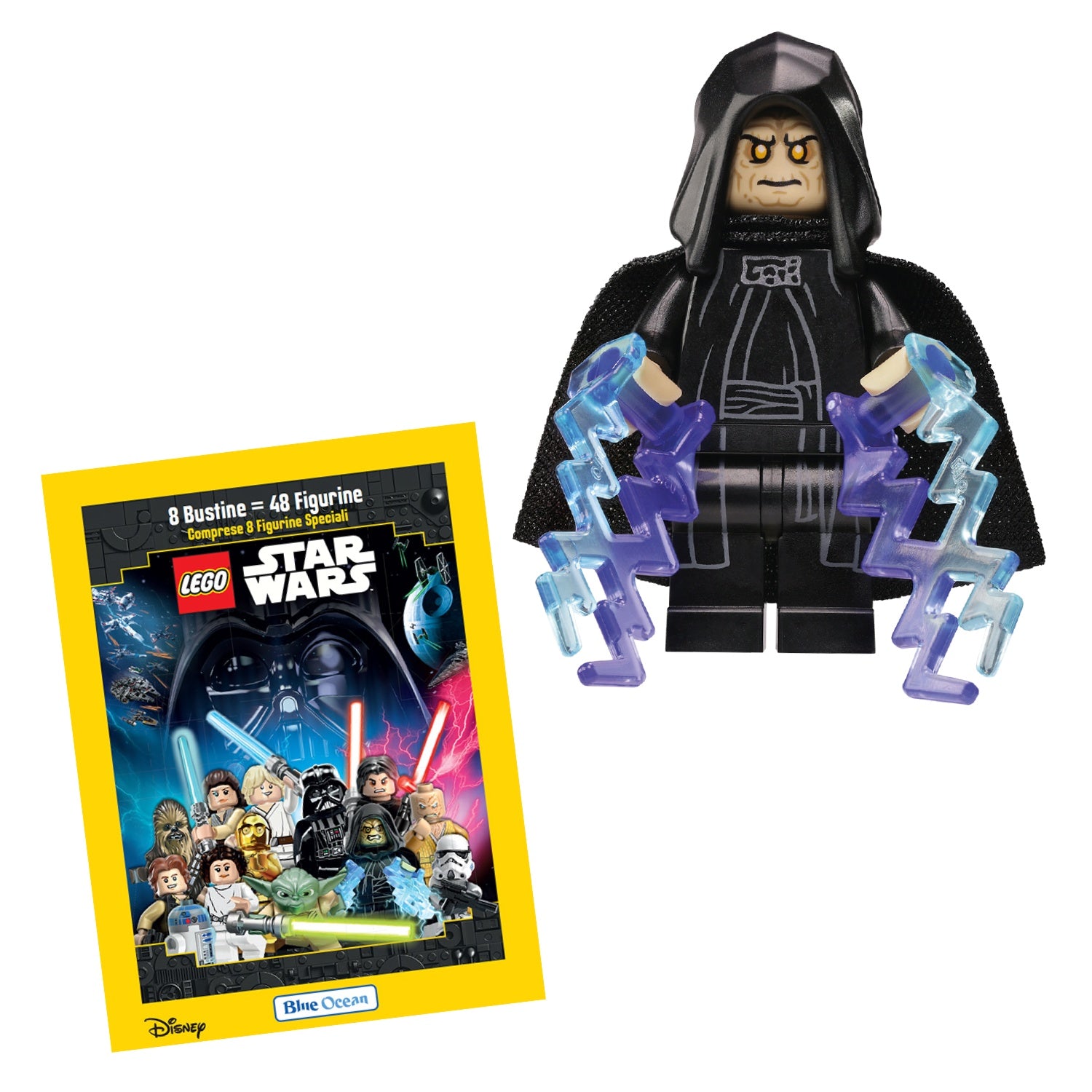 LEGO STAR WARS COMIC N.5 - EMPEROR PALPATINE + BUSTINA DI FIGURINE - Immagine 3