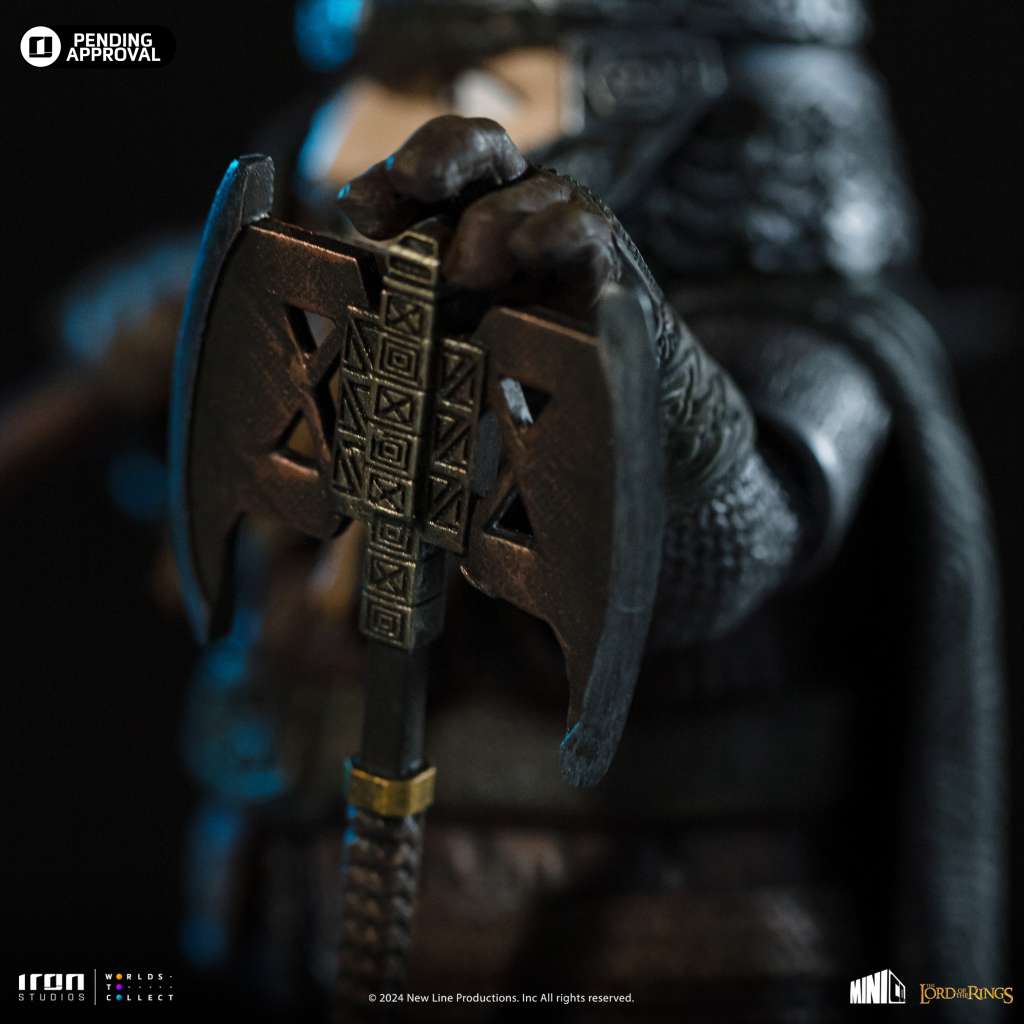 THE LORD OF THE RINGS - MINICO FIGURE - GIMLI - STATUA 12CM - Immagine 3