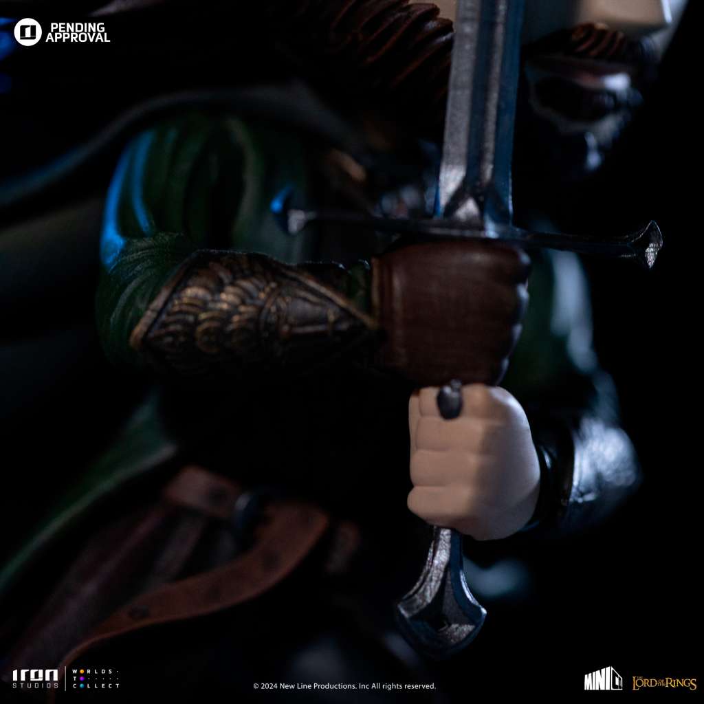 THE LORD OF THE RINGS - MINICO FIGURE - ARAGORN - STATUA 17CM - Immagine 4
