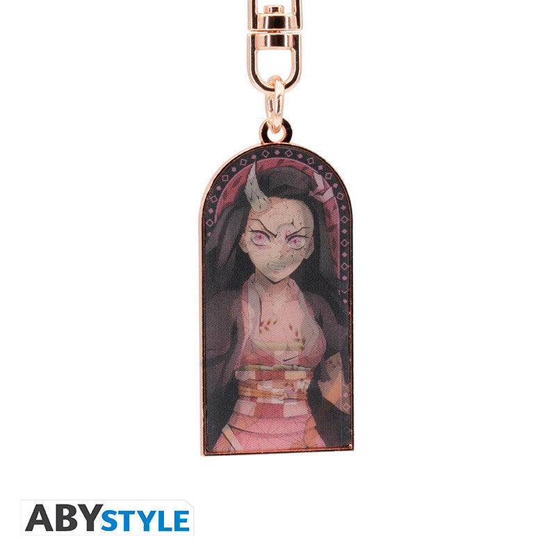 ABYKEY636 - DEMON SLAYER - KEYCHAIN LENTICULAR - NEZUKO S2 - Immagine 2
