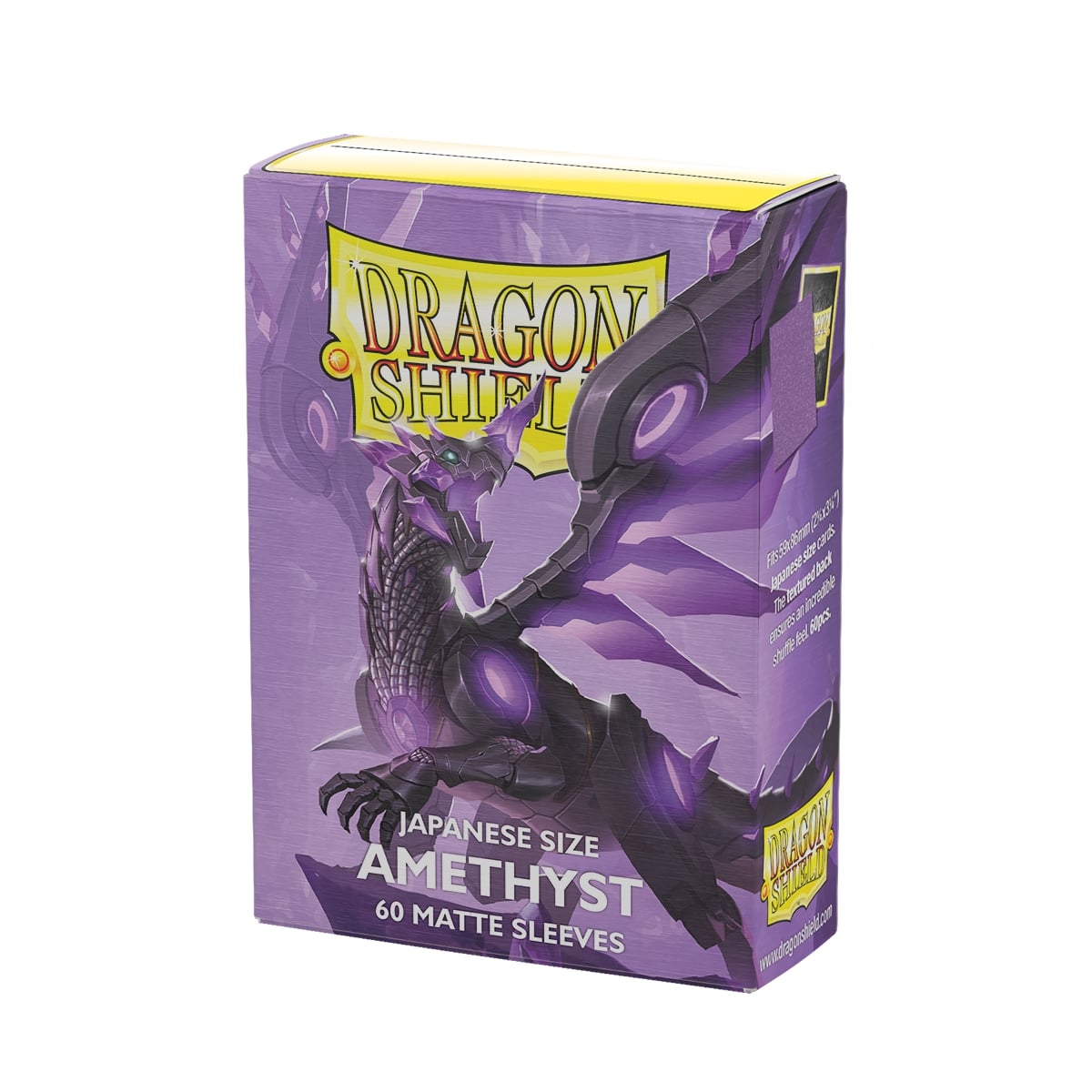AT-11160 - 60 JAPANESE SIZE MATTE SLEEVES - AMETHYST - Immagine 2