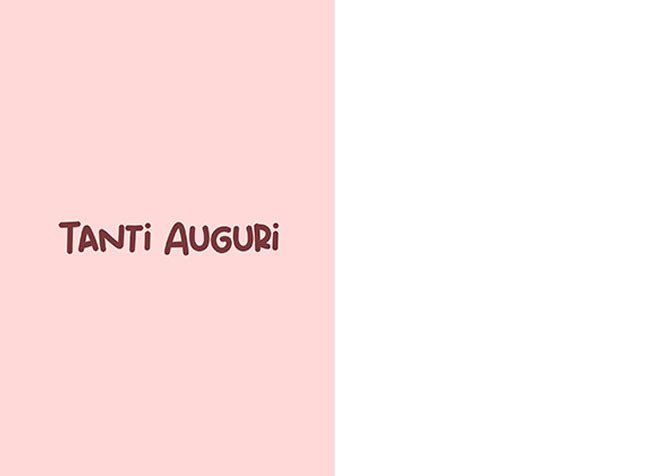 BIGLIETTO AUGURI - BA09 - MANGA SENPAI - Immagine 3